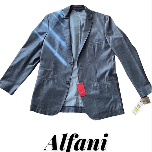 Alfani slim Fit  mens Jacket suit size M NWT - Picture 1 of 9